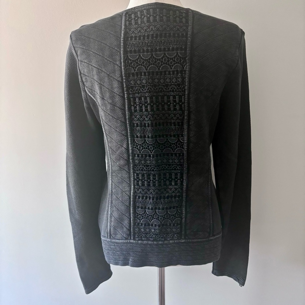 Lucky Brand Zip Up Sweater - Picture 4 of 6